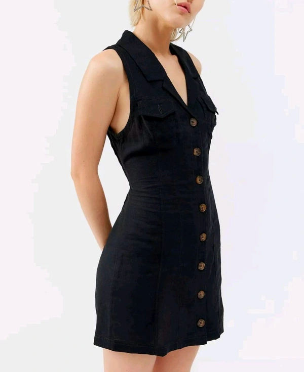 Black Sleeveless Dress  - S