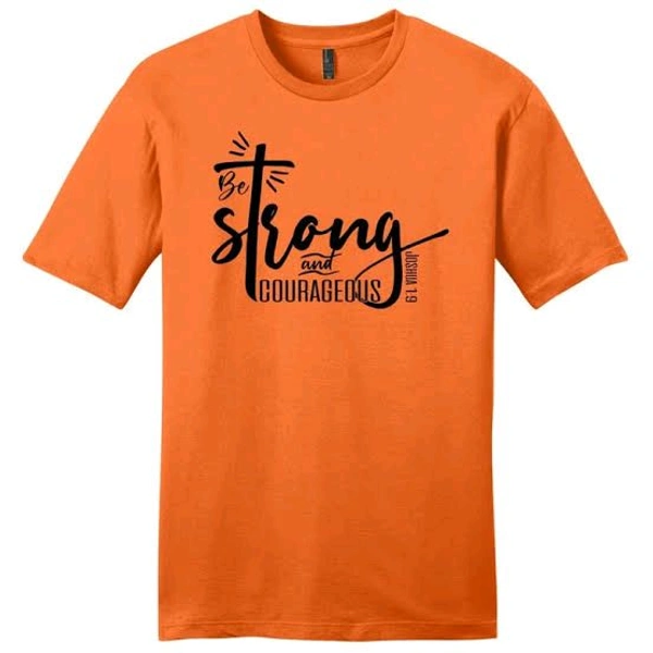 Bible verse T Shirt For Men And Women  - Web Orange, XL