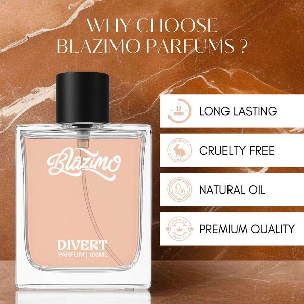 BLAZIMO DIVERT | PARFUM MADE FOR MAN AND WOMEN - 100ML