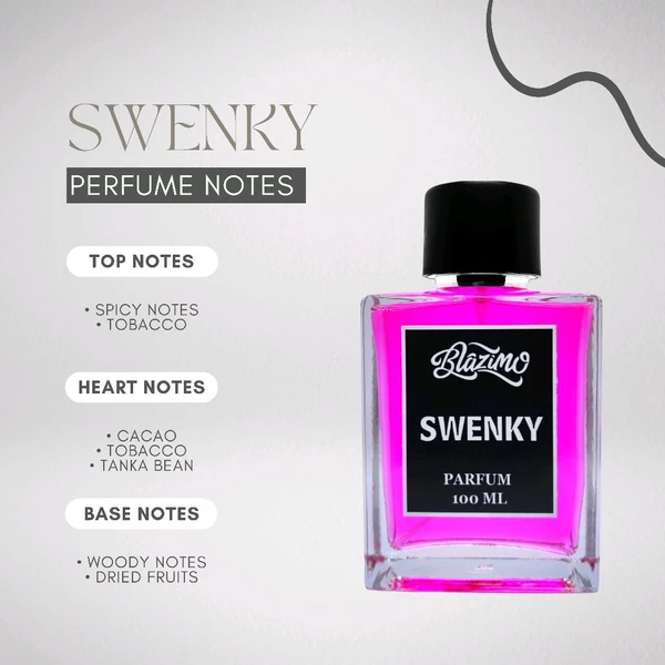 BLAZIMO SWENKY | PARFUM MADE FOR MAN AND WOMEN - 100ML