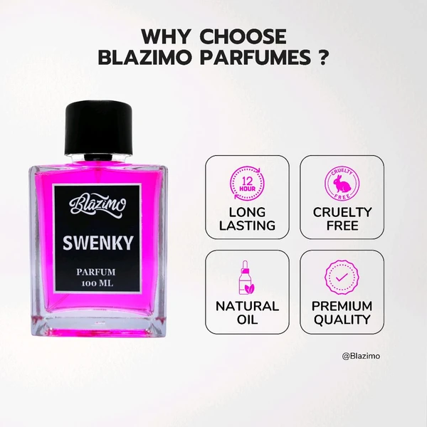 BLAZIMO SWENKY | PARFUM MADE FOR MAN AND WOMEN - 100ML