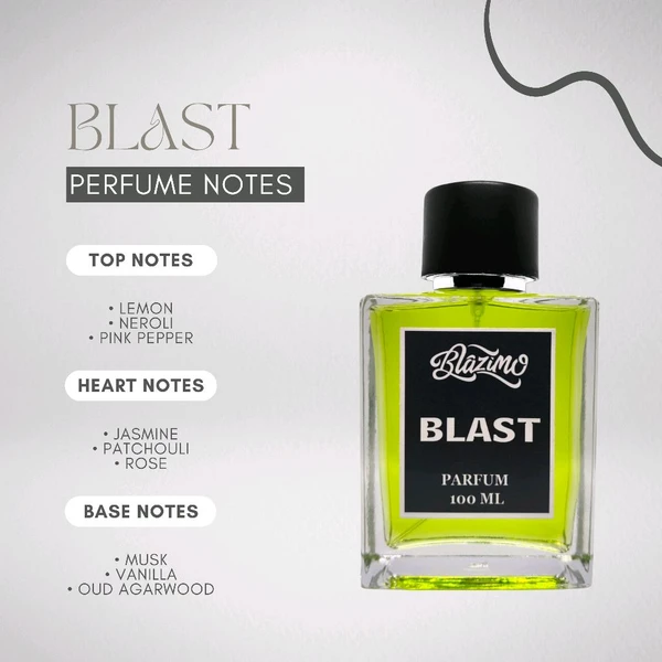 BLAZIMO BLAST | PARFUM MADE FOR MAN AND WOMEN - 100ML