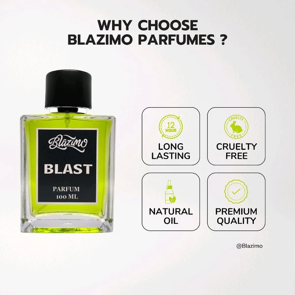 BLAZIMO BLAST | PARFUM MADE FOR MAN AND WOMEN - 100ML