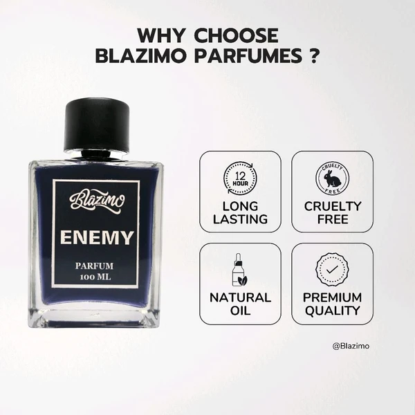 BLAZIMO ENEMY | PARFUM MADE FOR MAN AND WOMEN - 100ML