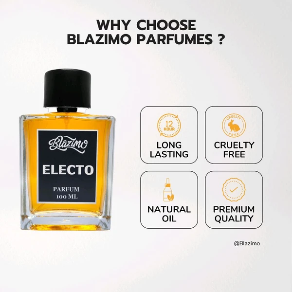 BLAZIMO ELECTO | PARFUM MADE FOR MAN AND WOMEN - 100ML