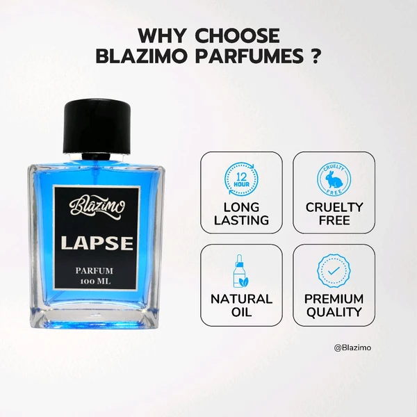 BLAZIMO LAPSE | PARFUM MADE FOR MAN AND WOMEN - 100ML