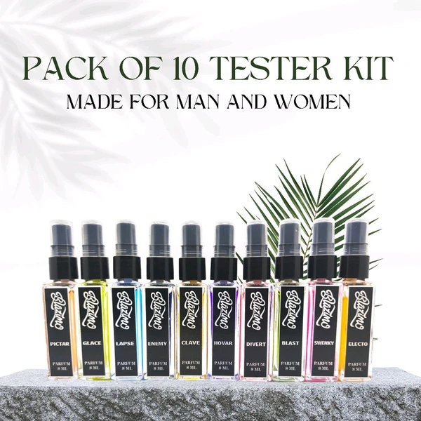 BLAZIMO PACK OF 10 TESTER KIT (8ML) - 80ML