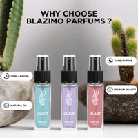 BLAZIMO PACK OF 3 PREMIUM DISCOVERY SET FOR MEN AND WOMEN (8ML) - 24ML