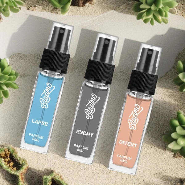 BLAZIMO PACK OF 3 LUXURY DISCOVERY SET FOR MEN AND WOMEN (3×8ML) (24ML) - 24ML