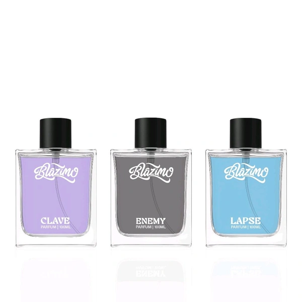 BLAZIMO URBAN VIBE CLAVE + ENEMY + LAPSE PARFUM MADE FOR MAN AND WOMEN (3×100ML) (300ML) - 300ML