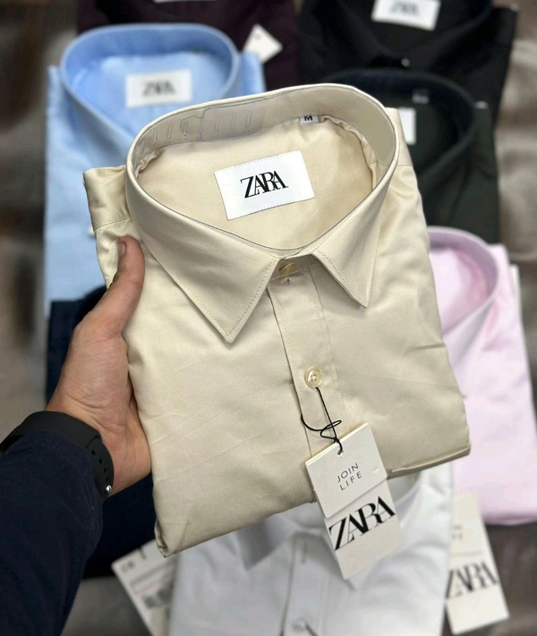 Zara Men Custom Fit Normal Shirt - XL-42