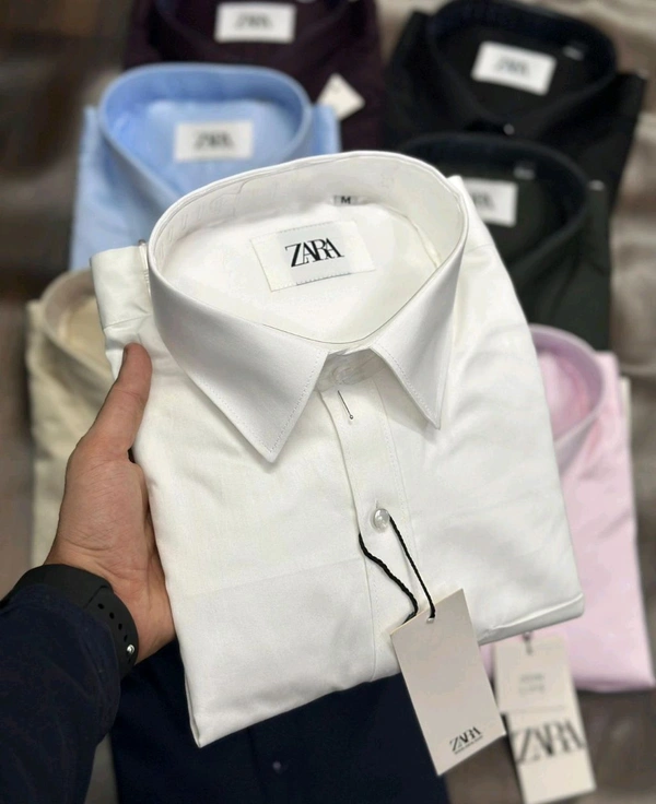 Zara Men Custom Fit Normal Shirt - XXL-44