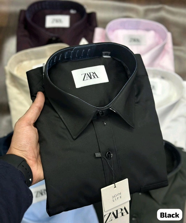 Zara Men Custom Fit Normal Shirt - XXL-44