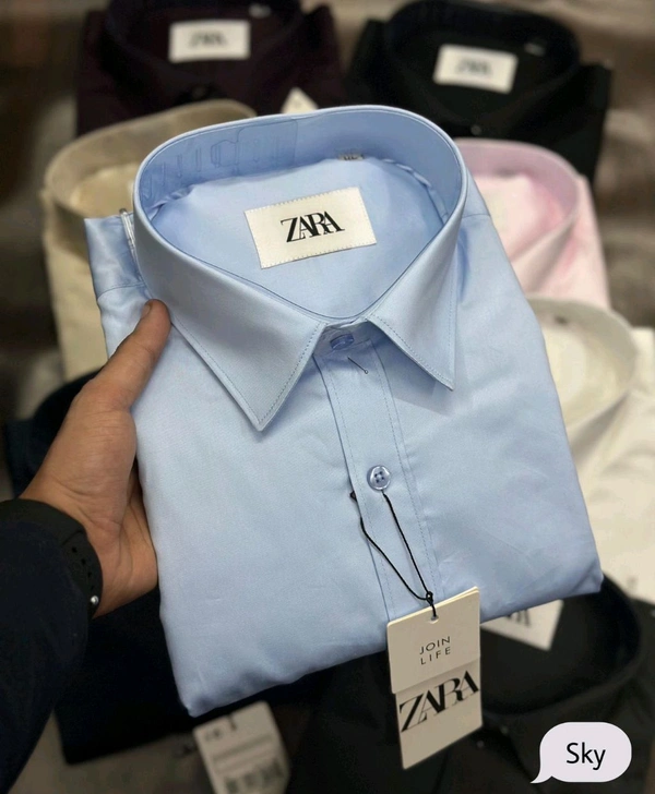 Zara Men Custom Fit Normal Shirt - L-40