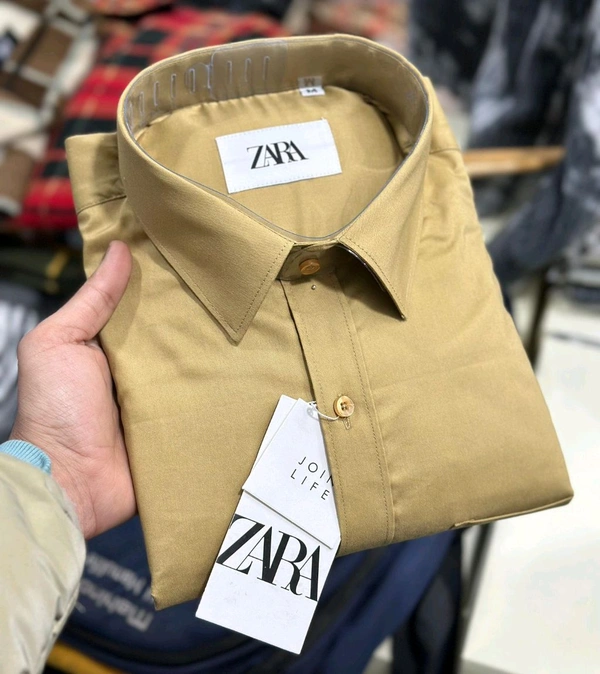 Zara Men Custom Fit Normal Shirt - XXL-44