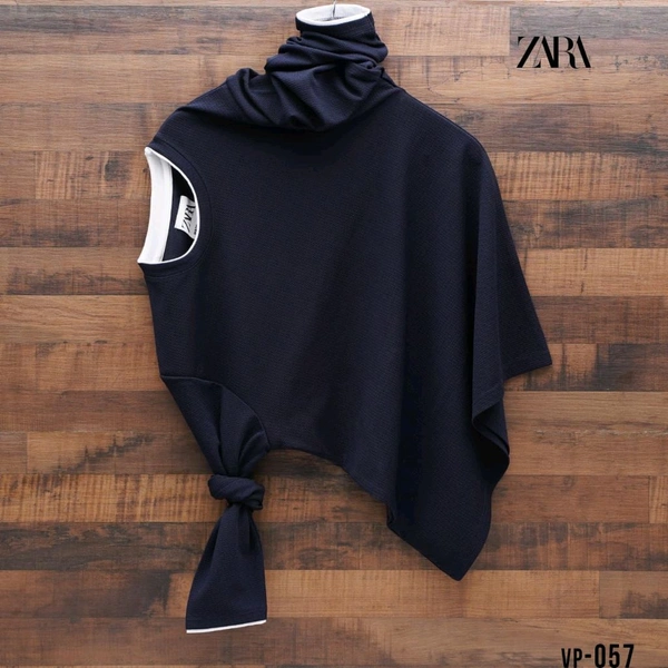 Popcorn Full sleeves Tshirt Navy - M-38