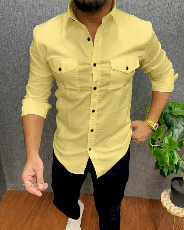 Double pocket cargo shirts  - L-40