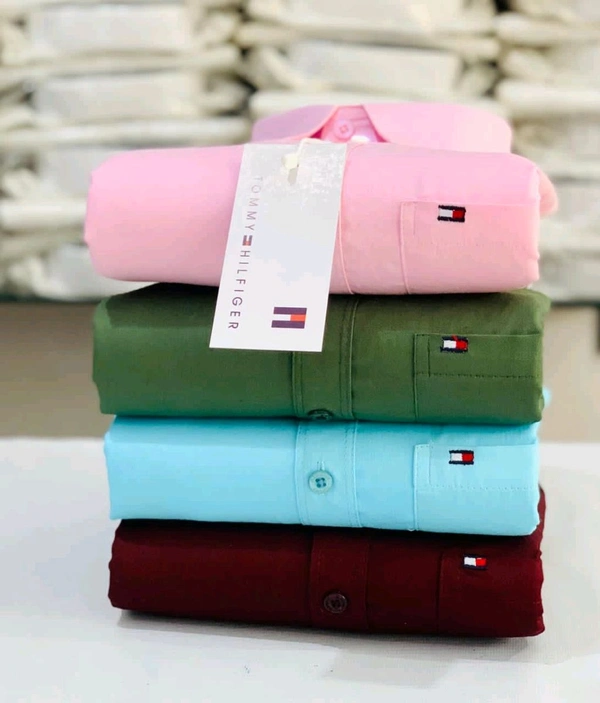 TOMMY 4 Pc Combo Cotton Regular Fit Shirt - XL-42