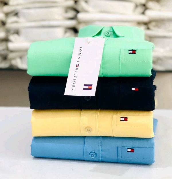 TOMMY 4 Pc Combo Cotton Regular Fit Shirt - XL-42