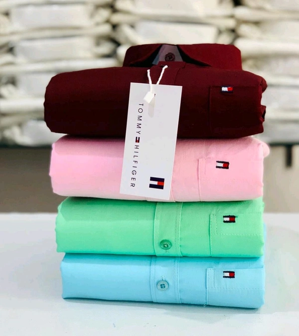 TOMMY 4 Pc Combo Cotton Regular Fit Shirt - M-38