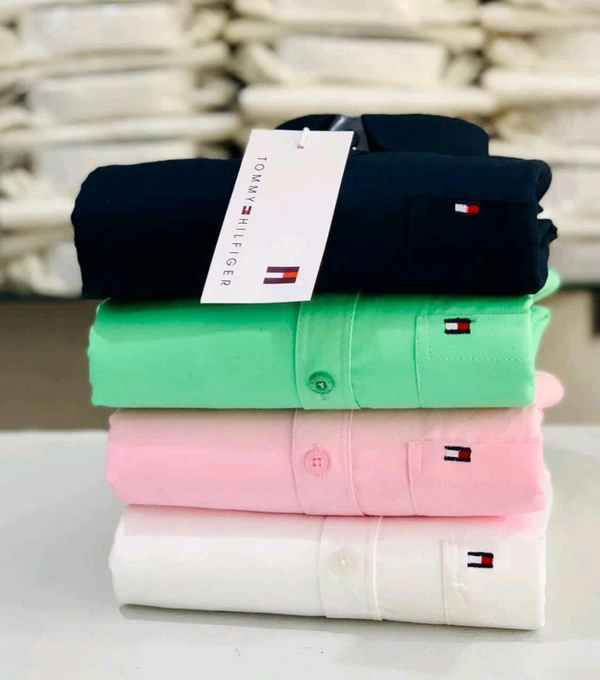 TOMMY 4 Pc Combo Cotton Regular Fit Shirt - XXL-44