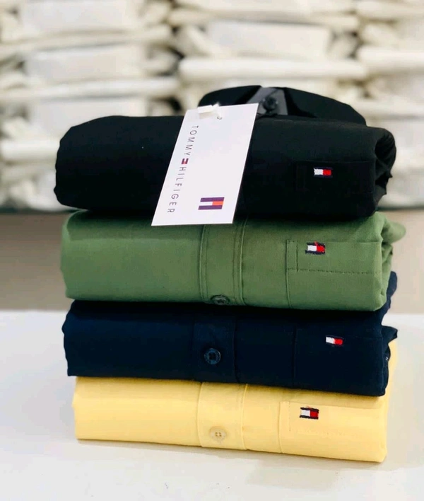 TOMMY 4 Pc Combo Cotton Regular Fit Shirt - XXL-44