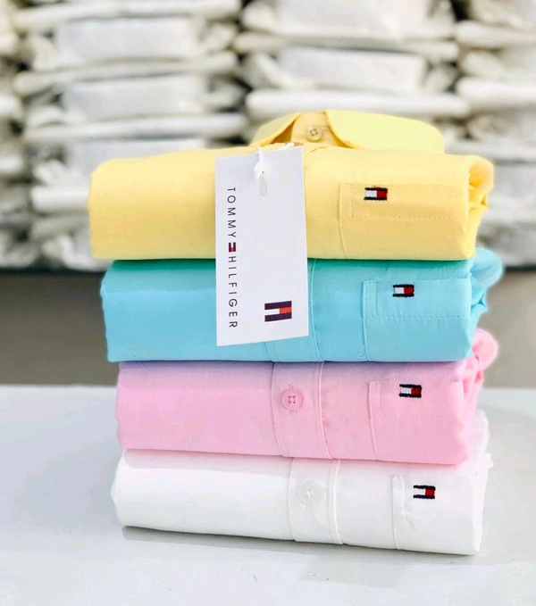 TOMMY 4 Pc Combo Cotton Regular Fit Shirt - XL-42