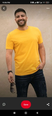 Dryfit t shirt-Yellow - XL-42