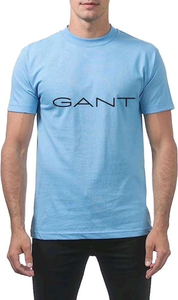 GANT-Dryfit t shirt-Sky Blue  - L-40