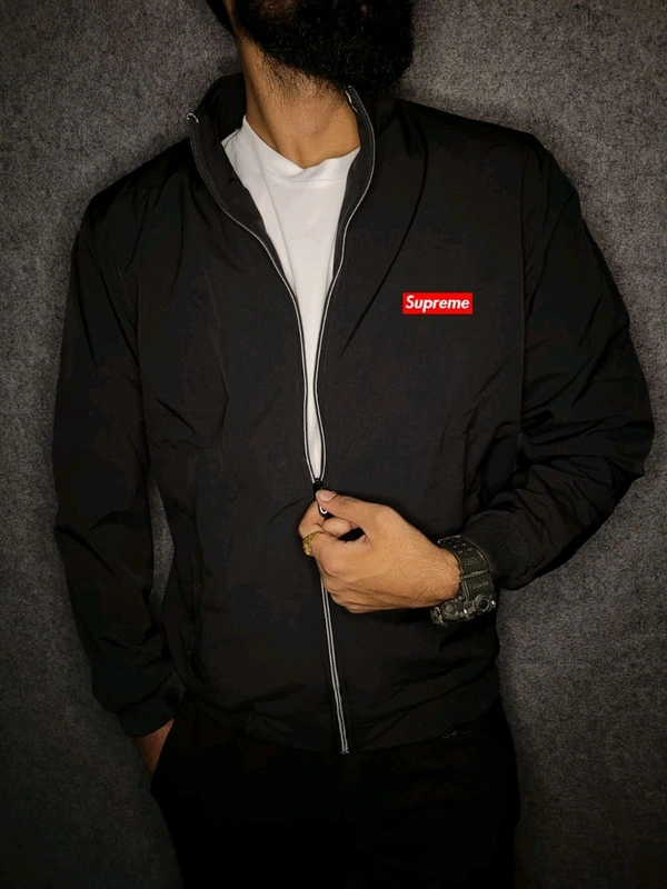 Men Solid Windcheater Sporty - XXL-44