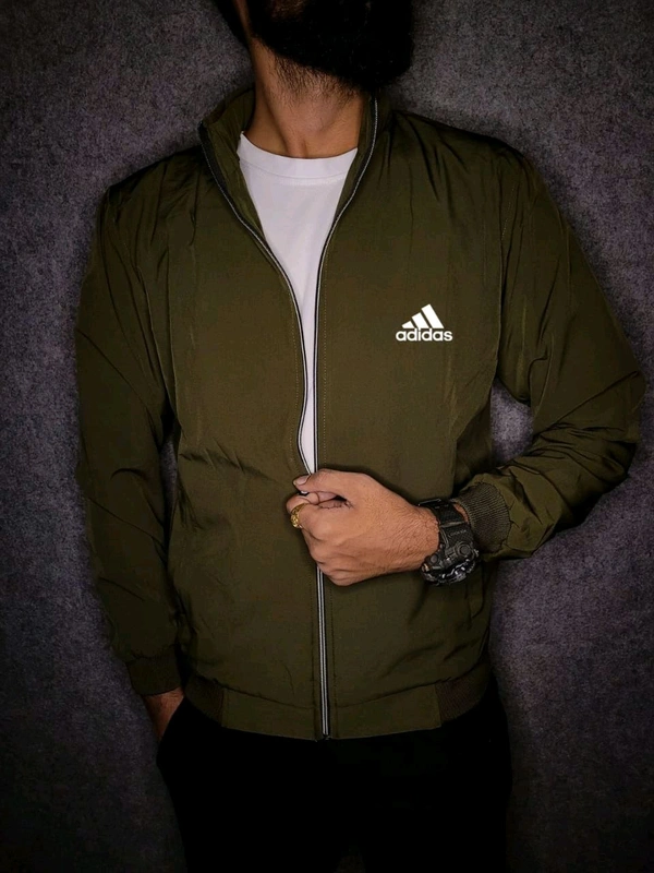 Men Solid Windcheater Sporty - XXL-44