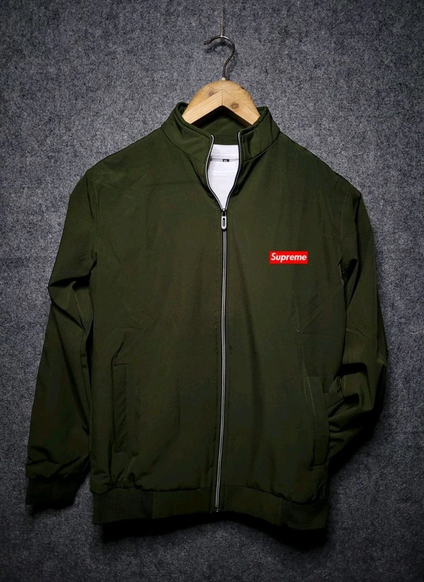 Men Solid Windcheater Sporty - XXL-44