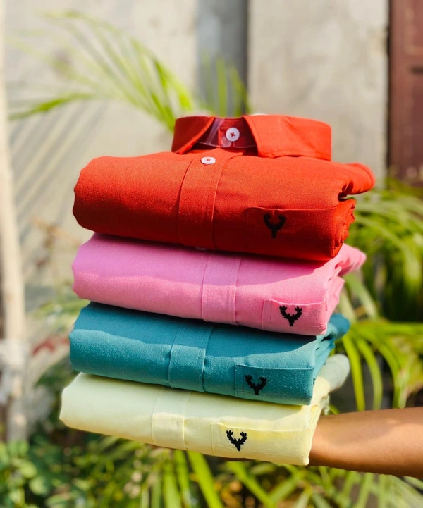Allen Men's Plain Shirt Combo - Pack of 4 | Premium Cotton | Casual & Formal Wear - M-38