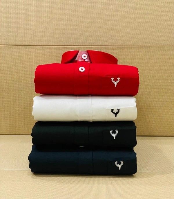 Allen Men's Plain Shirt Combo - Pack of 4 | Premium Cotton | Casual & Formal Wear - L-40