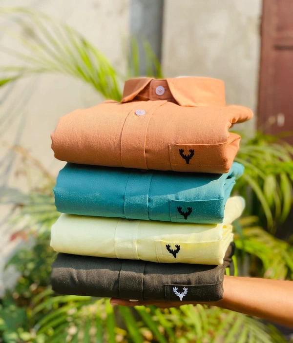 Allen Men's Plain Shirt Combo - Pack of 4 | Premium Cotton | Casual & Formal Wear - M-38