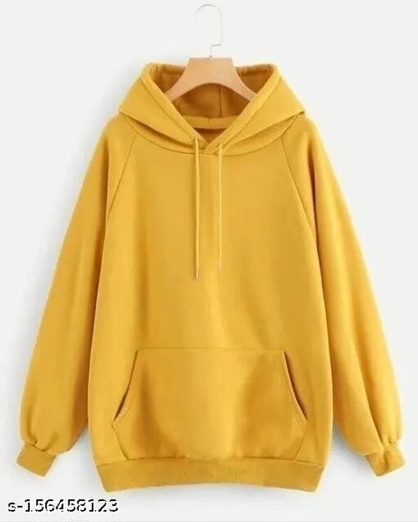 Cozy Winter Classic Hoodie Collection - S-36, Mustard