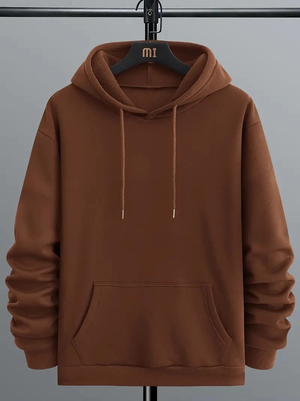 Cozy Winter Classic Hoodie Collection - L-40, Brown