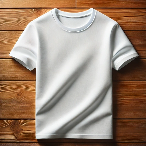 Lightweight Dry-Fit Round Neck Tshirt - M-38, White