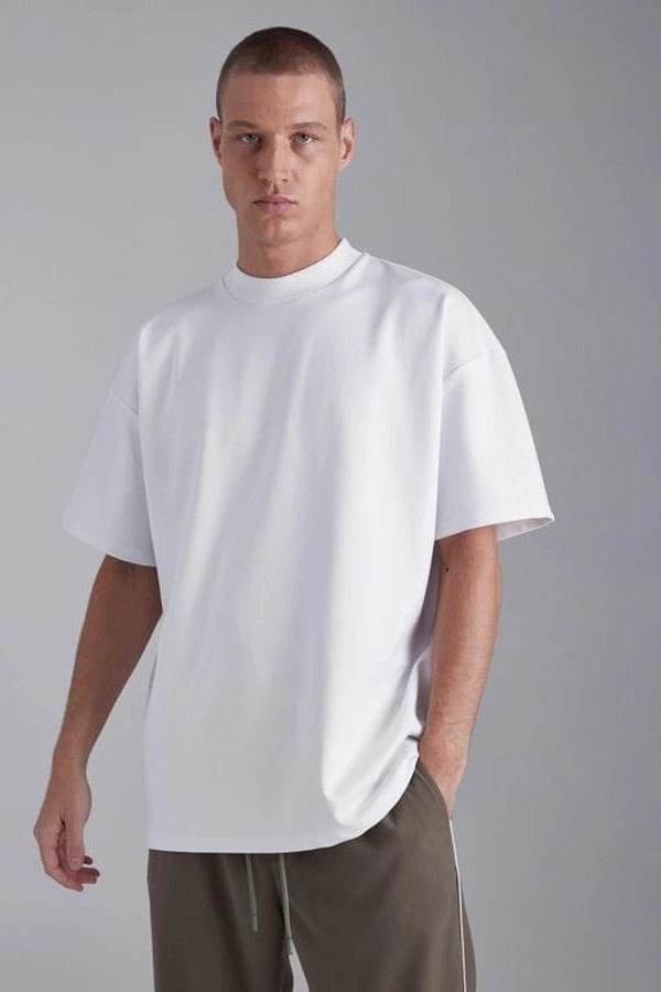 ZAA RA Oversized Plain T-Shirt | 240 GSM | Premium Cotton | High-Quality - XL-44
