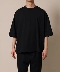 ZAA RA Oversized Plain T-Shirt | 240 GSM | Premium Cotton | High-Quality - S-38