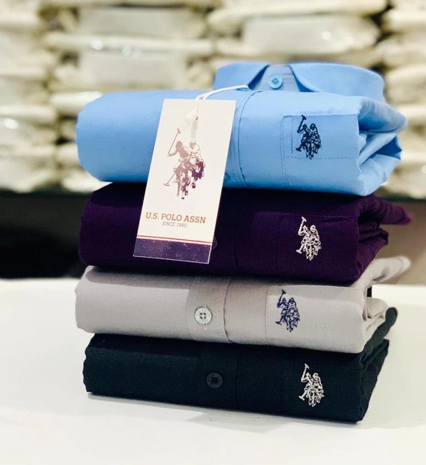 The Unity Style Plain Shirts for Men - 4 Pc Combo Stylish & Comfortable Free Shipping - L