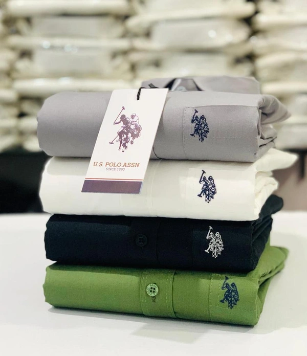 The Unity Style Plain Shirts for Men - 4 Pc Combo Stylish & Comfortable Free Shipping - M