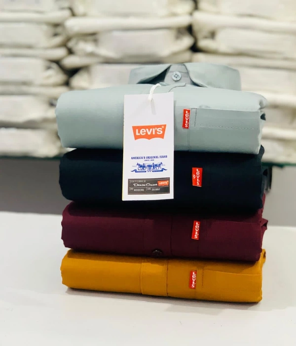 The Unity Style Plain Shirts for Men - 4 Pc Combo Stylish & Comfortable Free Shipping - L
