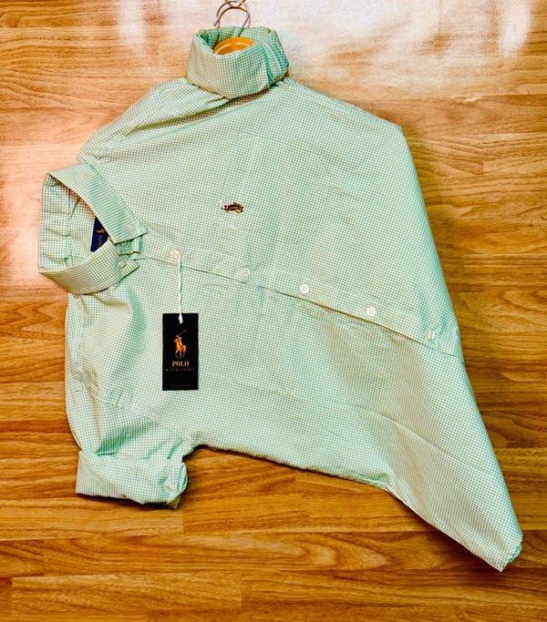 RL POLO Shirt Regular fit Checkd Formal Shirt - M-38