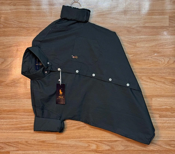 RL POLO Shirt Regular fit Checkd Formal Shirt - M-38
