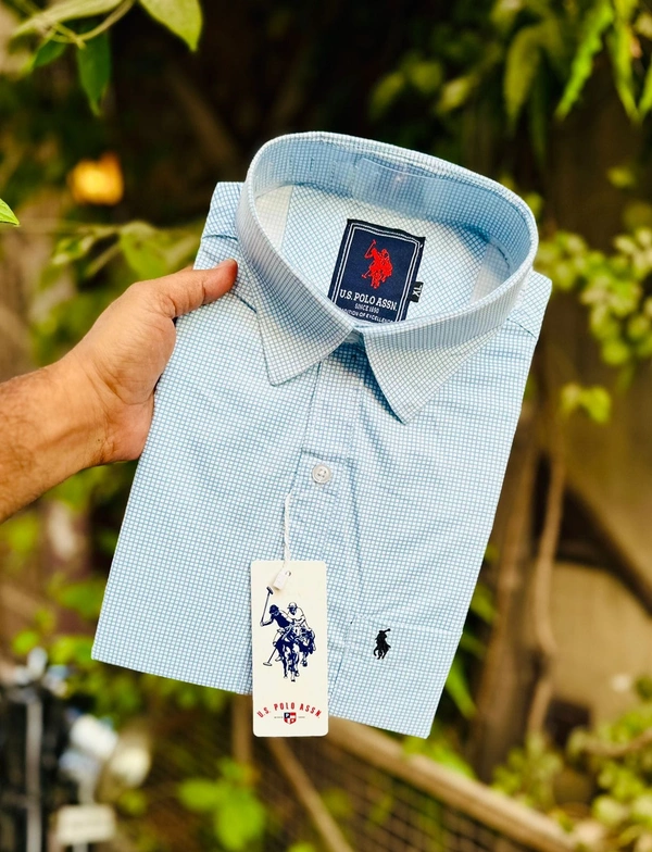 RL POLO Shirt Regular fit Checkd Formal Shirt - M-38