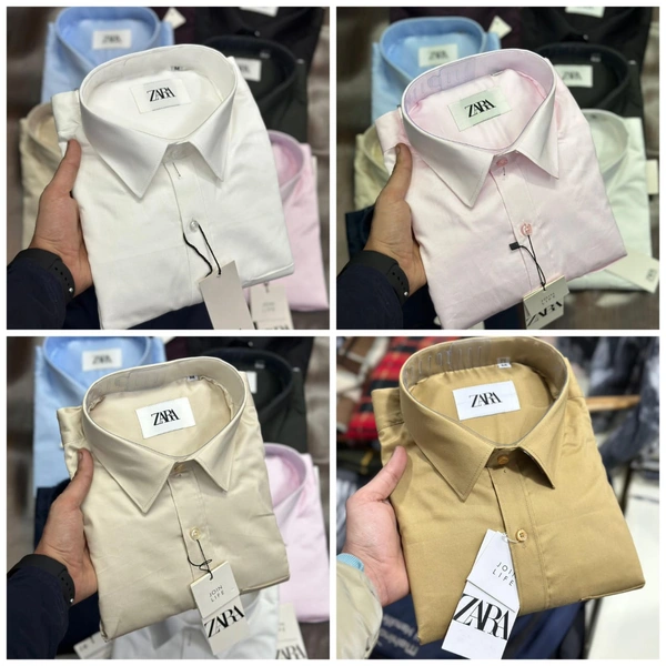 ZA_RA  Men's Shirt Combo - M- 38