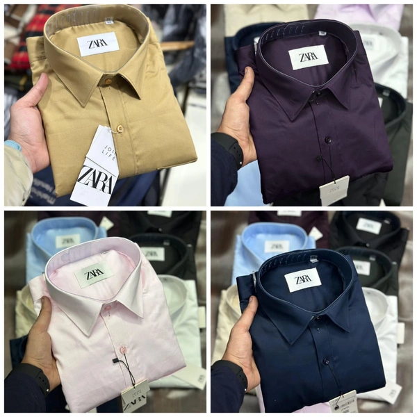 ZA_RA  Men's Shirt Combo - M- 38