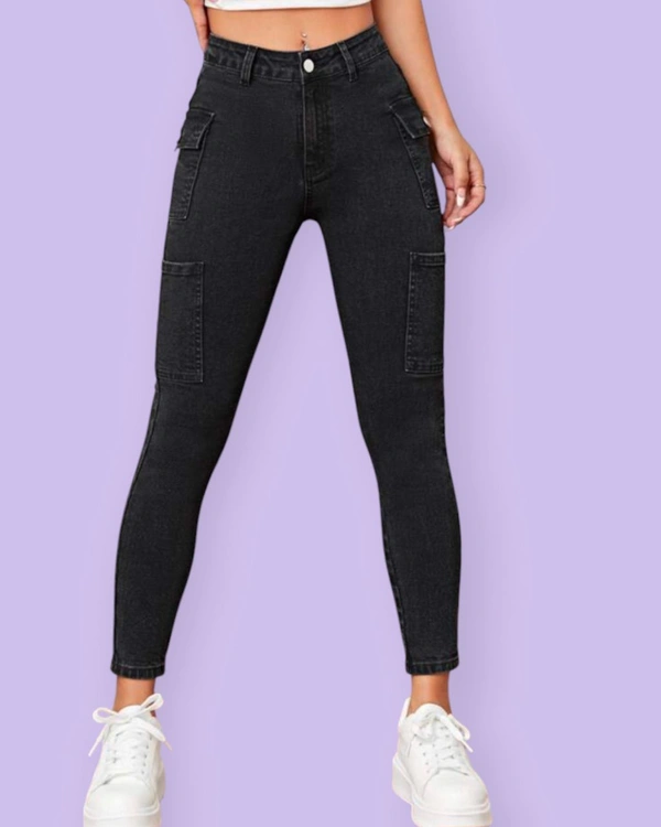 V 1 F L Y Women's Black Jeans  - 26