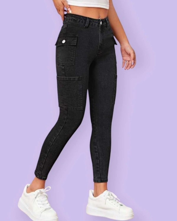 V 1 F L Y Women's Black Jeans  - 26